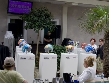 Szabó Győző és Szabó Sípos Barnabás színművészek, a Herendi- és a Zsolnay Porcelángyár, Budha Tamás street art művész, Barabás Zsófi, Kosaras Renáta, Kucsora Márta, Verebics Ágnes, Péterfy Ábel kortárs festőművészek vállalkoztak arra, hogy alkotásaikkal egy napra megújítják Besenyei Péter stílusát és egyúttal a Wings for Life elnevezésű gerinckutatási alapítványt is támogatják