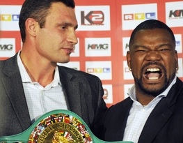 Klitschko vs. Gomez: Egyenlőre mindenkinek nagy a szája!