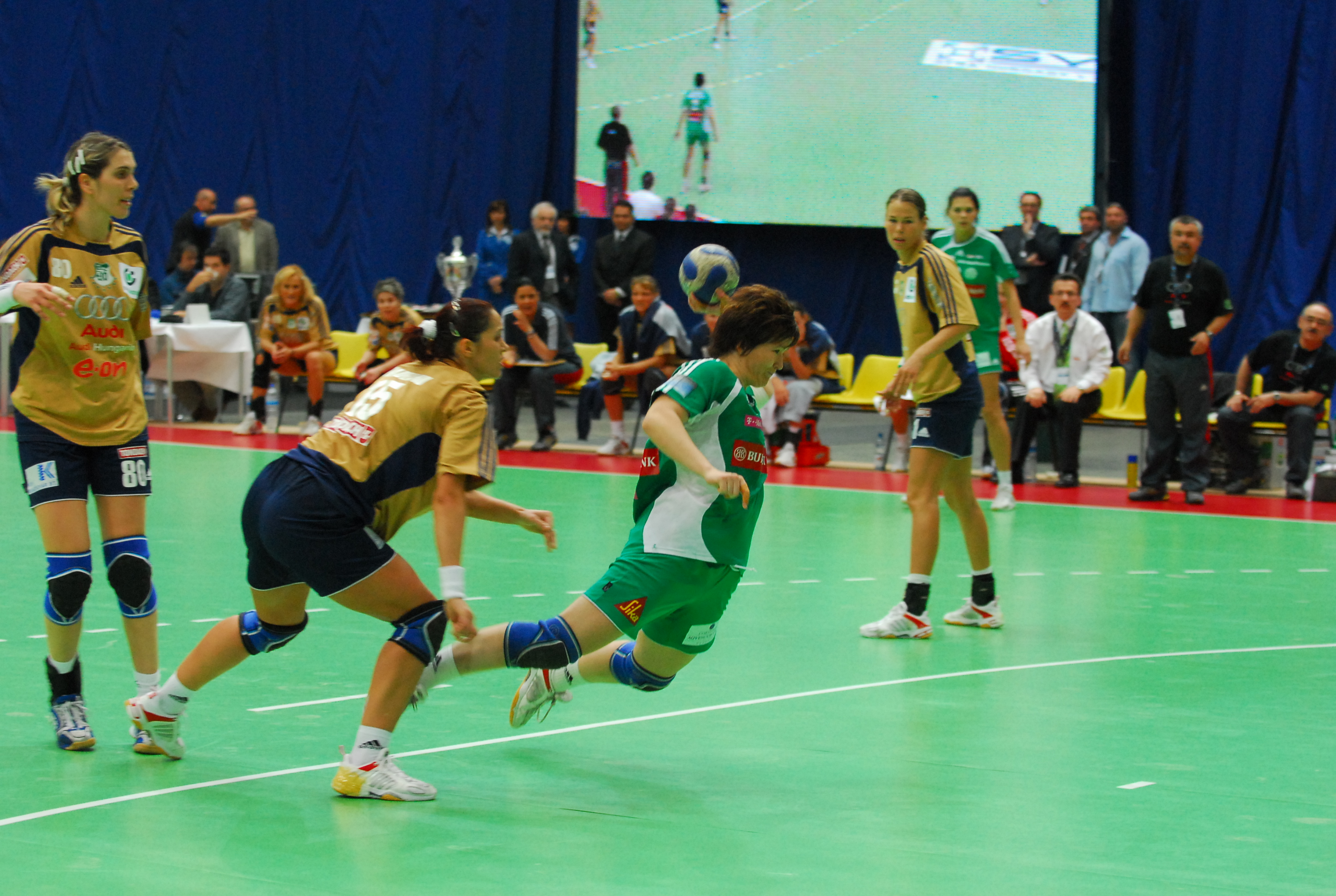 Szamoránsky Piroska, az FTC beállósa