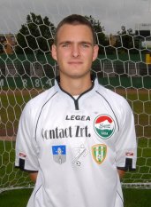 Simon Ádám, a Haladás játékosa