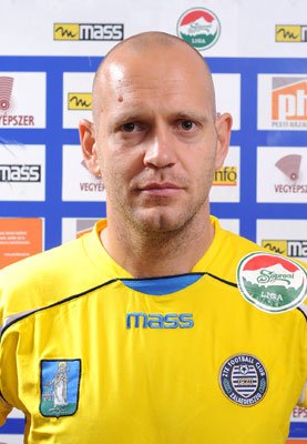 Valszák Géza, a ZTE kapusa