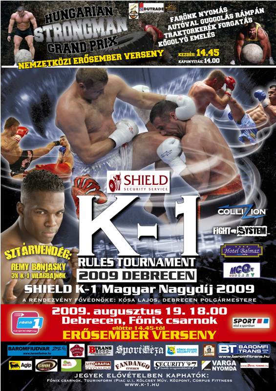 Shield Security K-1 Magyar GP nehézsúlyú négyes torna