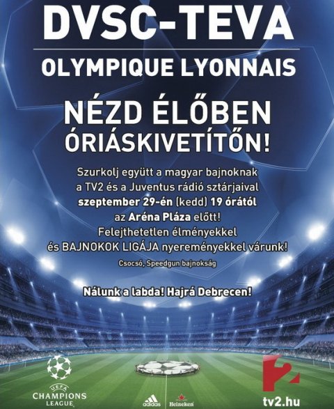 Óriáskivetítőn a Loki Budapesten