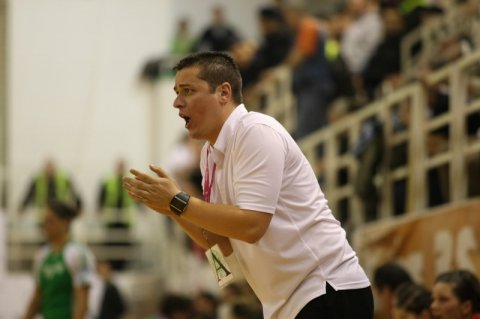 Bakó Botond, a DVSC-Korvex edzője