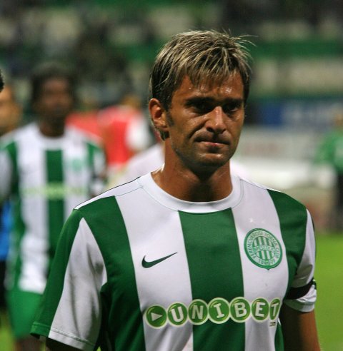 Balog Zoltán, a Fradi védője