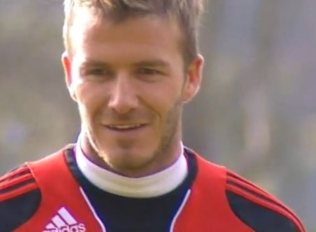 Beckhamet érzelmileg meghatja a United szurkolók szeretete