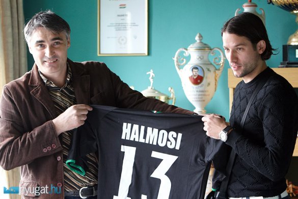 Halmosi Péter, a Haladás szélsője
