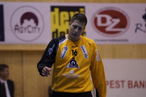 Mikler Roland, a Dunaferr kapusa