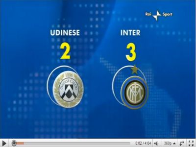 Udinese - Inter: 2-3