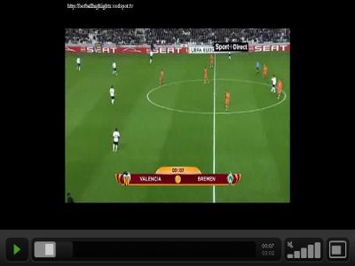 Valencia - Werder Bremen: 1-1