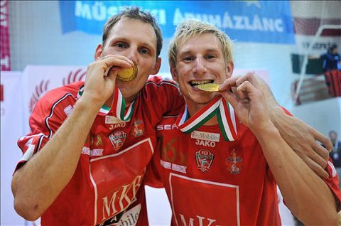 Iváncsi Tamás és Iváncsik Gergő, a Veszprém szélsői