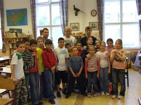Iskolában a fradisták