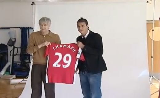 Chamakh az Arsenal játékosa lett