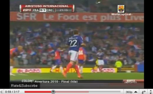 Franciaország - Costa Rica: 2-1