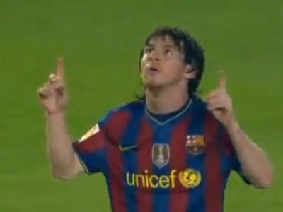 Lionel Messi kétszer is eredményes volt