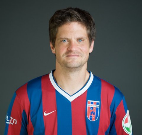 Farkas Balázs, a Vidi csapatkapitánya