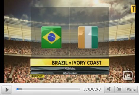 Brazília - Elefántcsontpart: 3-1