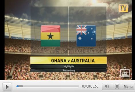 Ghána - Ausztrália: 1-1
