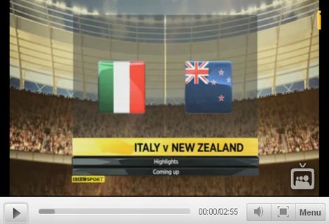 Olaszország - Új-Zéland: 1-1