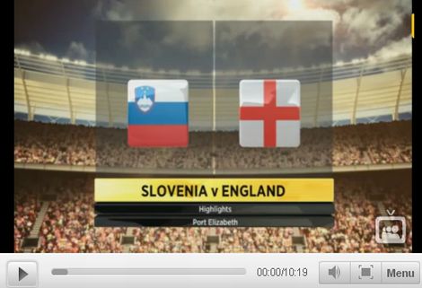 Szlovénia - Anglia: 0-1