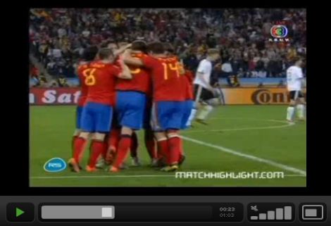 Németország - Spanyolország: 0-1