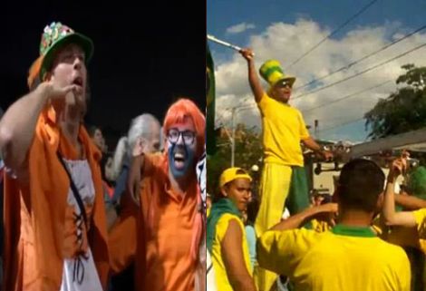VB 2010 negyeddöntő: Hollandia - Brazília Élő közvetítés