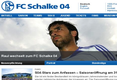 Hivatalos: Raúl már a Schalke csapatában
