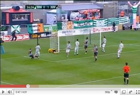 Shamrock Rovers - Juventus: 0-2