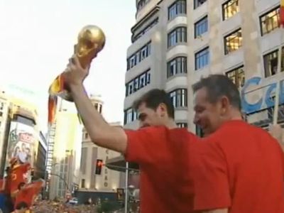 Casillasék ünnepeltek Madridban