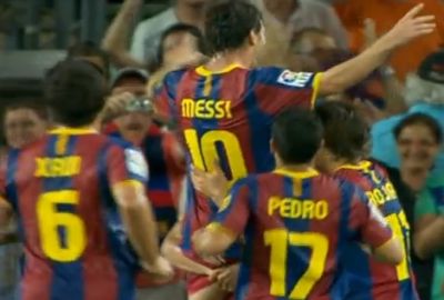 A három gólos Messit ünnepelte mindenki