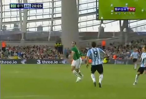Írország - Argentína: 0-1