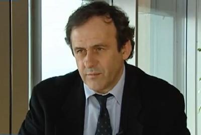 Platini, az UEFA elnöke