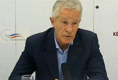 Mezey György a Pápa felszabadult játékától tart