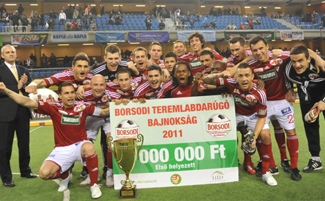 A házigazda Debrecen nyerte a Teremlabdarúgó Bajnokságot