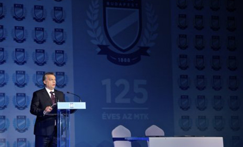 Orbán: A kormány támogatja az MTK-t s a fővárosi sportklubokat