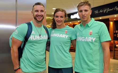 Elrepült az olimpiára az első magyar sportolói csapat