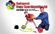 XIX. budapesti Nagy Sportágválasztó a hétvégén
