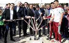 Letették a csepeli birkózó akadémia alapkövét