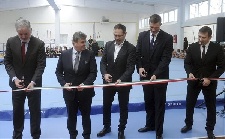 Átadták az új pécsi tornacsarnokot